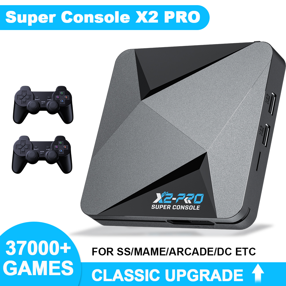 Retro Gaming X2 Pro - وحدة تحكم ألعاب الفيديو الكلاسيكية KINHANK