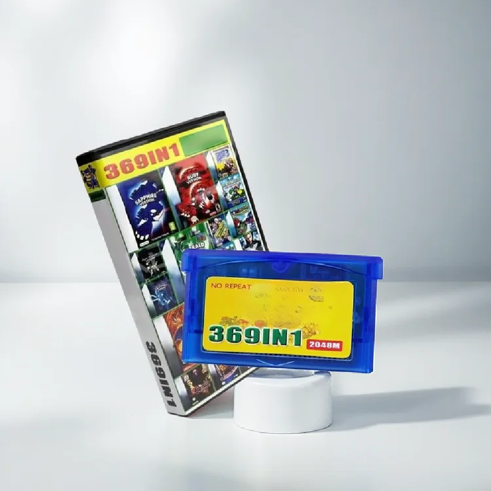 بطاقة ألعاب GBA تحتوي على 369  - مراجعة Retro Gaming Gifts وسعره