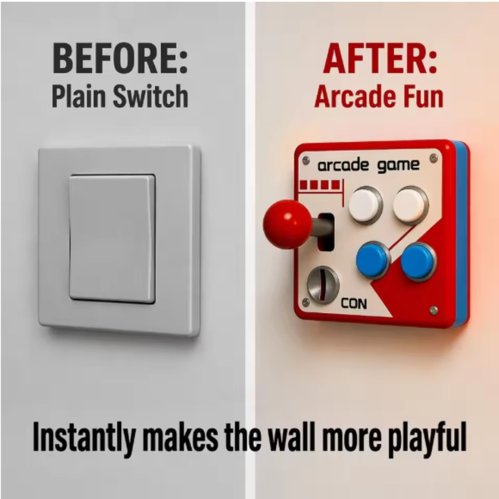 غطاء لوحة تحكم ألعاب الأركيد ب - مراجعة Retro Gaming Gifts وسعره