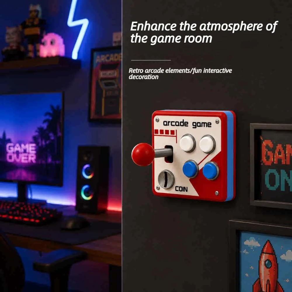 غطاء لوحة تحكم ألعاب الأركيد ب - مراجعة Retro Gaming Gifts وسعره