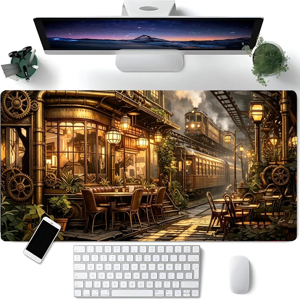 وسادة مكتب بتصميم محطة قطار صن - مراجعة Retro Gaming Desk وسعره