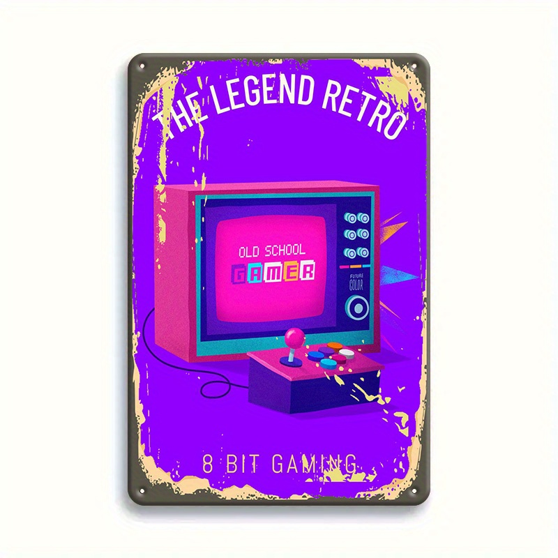 لوحة معدنية للألعاب ذات الطابع - مراجعة Retro Gaming Us وسعره