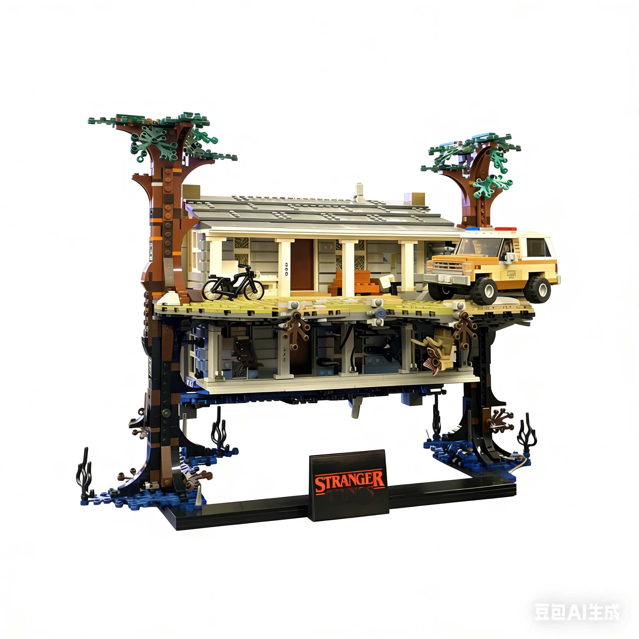 مكعبات بناء نموذج مشهد شوارع ف - مراجعة Retro Gaming Lego وسعره