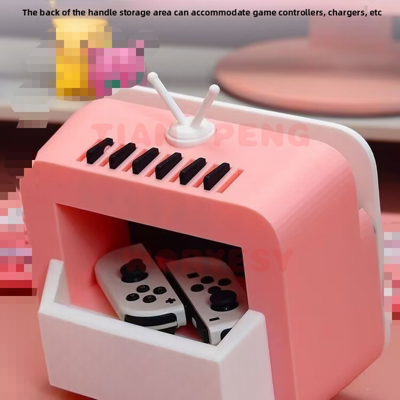 حامل تلفاز مخصص من WYORESY لجه - مراجعة Retro Gaming Tv Stand وسعره