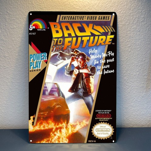 لافتة معدنية بتصميم لعبة الفيد - مراجعة Retro Gaming Us وسعره