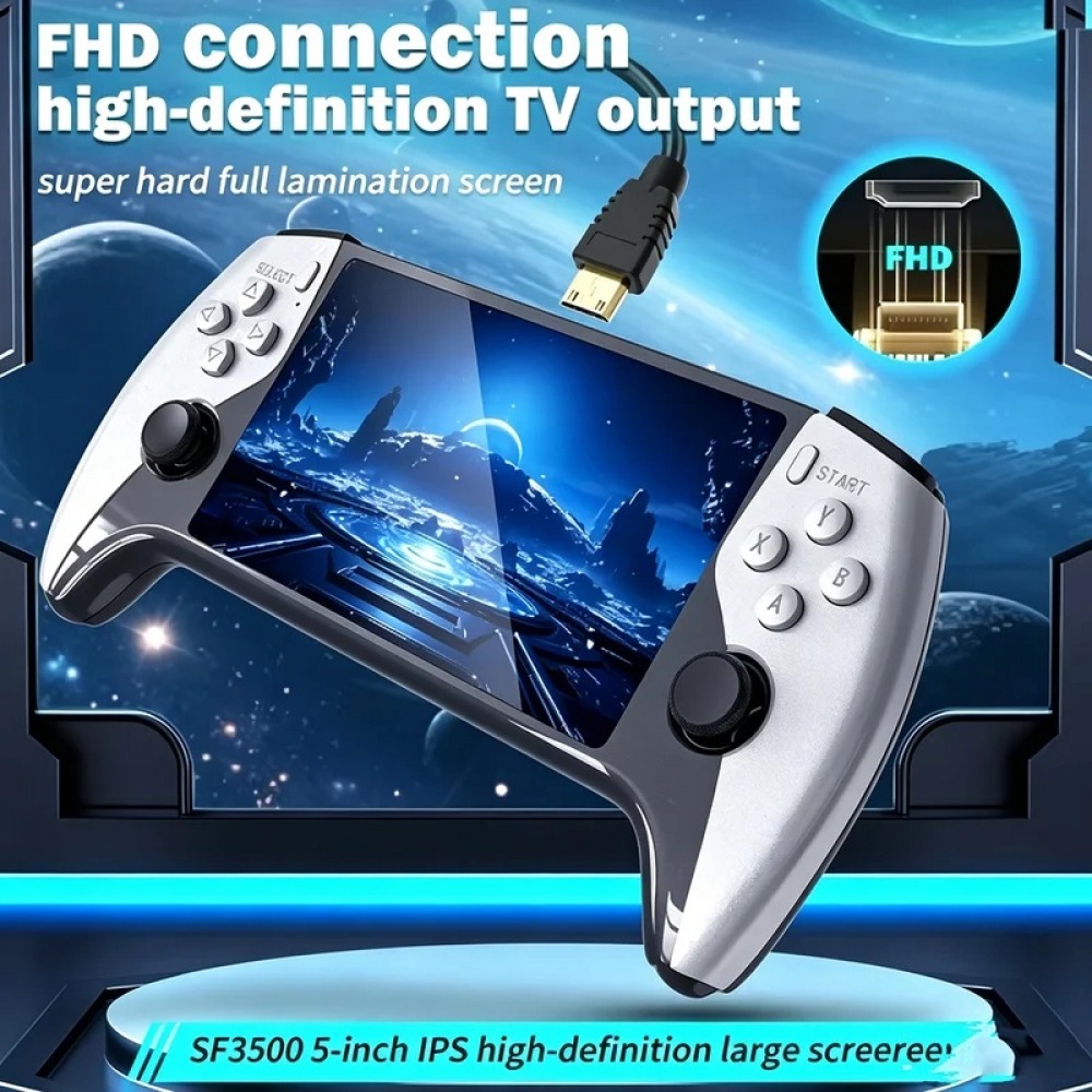 جهاز ألعاب محمول SF3500 بشاشة  - مراجعة Retro Gaming Gifts وسعره